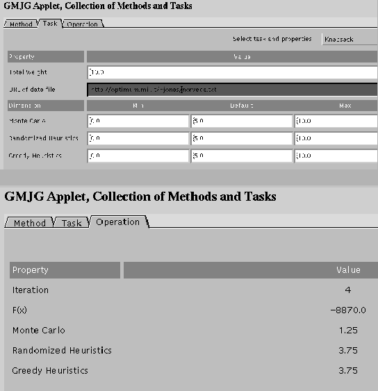 \begin{figure}\centerline{
\epsfig{file=gmjknap.eps,width=12.0cm}
}\vspace{0.5cm}
\centerline{
\epsfig{file=knapresults.eps,width=12.0cm}
}\end{figure}