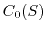$C_{0}(S)$