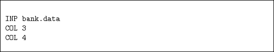 \begin{figure}\begin{codebox}{4.7in}
\begin{verbatim}
5786.09 180.00 224.00 2...
... 230.00 221.00
36.00 20.00 85.00 15.50\end{verbatim}
\end{codebox}
\end{figure}