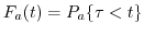 $\lambda=\lambda(t)$