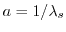 $\displaystyle F_a(t)=1-e^{-1/a t}$