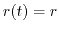 $\displaystyle \cases {\min(q_n^k+1,m(t_{n+1})+r(t_{n+1})),$