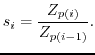 $\psi_i(s,d,\tau)$