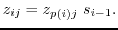 $\displaystyle s_i=s^1_i \ s^2_i$