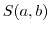 $S(a,b)$