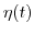 $\eta(t)$