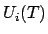 $U_i(T)$