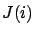 $J(i)$