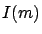 $I(m)$
