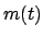 $m(t)$