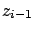 $z_{i-1}$