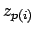$z_{p(i)}$