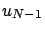 $u_{N-1}$