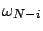$\omega_{N-i}$
