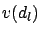 $v(d_l)$