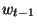 $w_{t-1}$