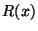 ${R(x)}$