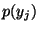 $p(y_j)$