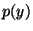 $p(y)$