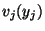 $v_j(y_j)$